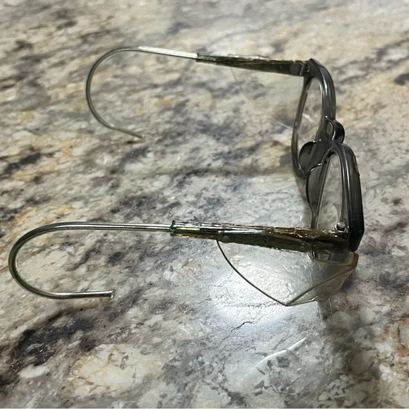 American Optical Vintage Safety Eyeglasses circa 50s Rare Find Sz 48 Frame USA